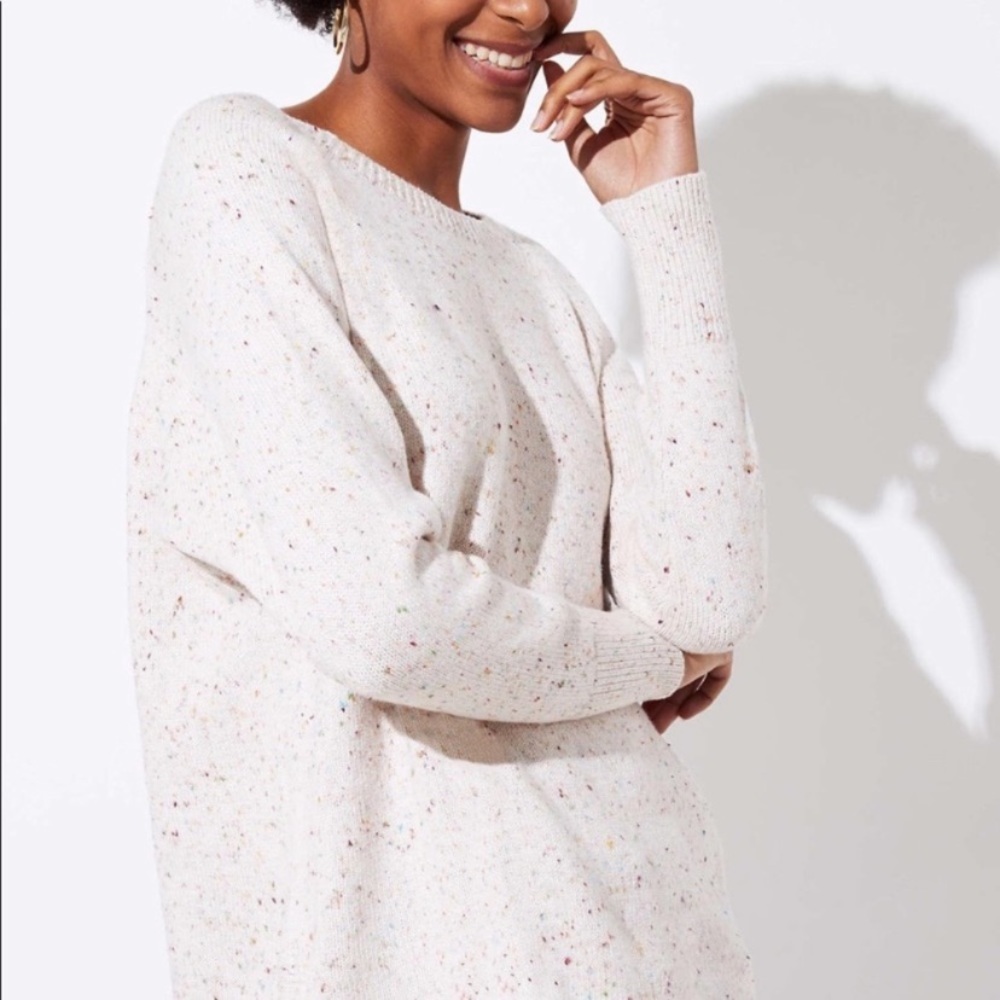 LOFT Speckled Dolman Sweater.  Size M.